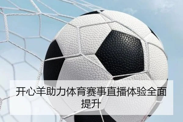 开心羊助力体育赛事直播体验全面提升