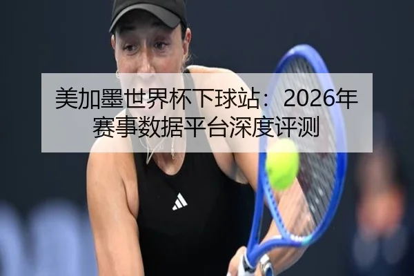 美加墨世界杯下球站：2026年赛事数据平台深度评测